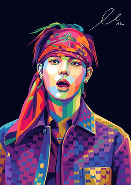 Minho Pop Art Portrait