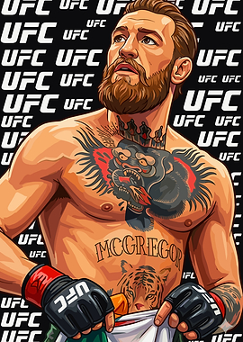Conor McGregor UFC Portrait