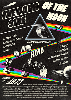 Pink Floyd The Dark Side of the Moon Poster