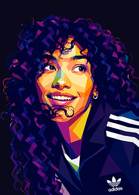Pop Art Portrait of a Woman