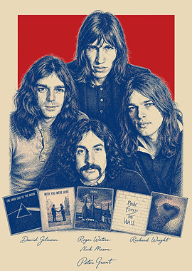 Pink Floyd Band and Album Art