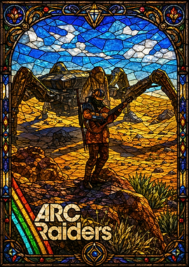 ARC Raiders Stained Glass Poster