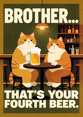 Cats at a Bar