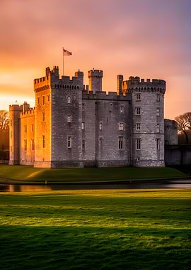 Castle at Sunset