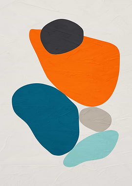 Abstract Geometric Shapes Art