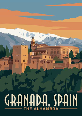 Granada, Spain - The Alhambra