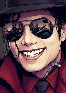Michael Jackson Pop Art Portrait