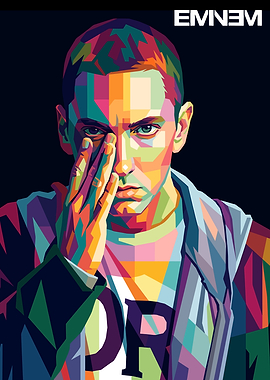Eminem Pop Art Portrait