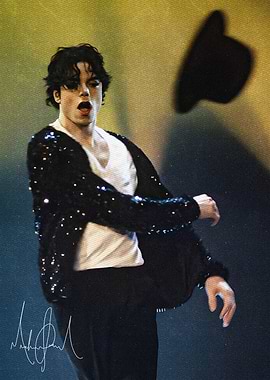 Michael Jackson vintage art