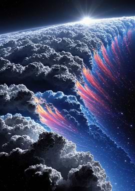 Cosmic Clouds and Sunrise