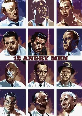 12 Angry Men Poster