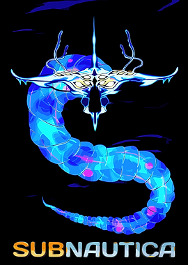 Subnautica Leviathan Digital Art