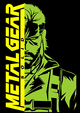 Metal Gear Solid Snake Art