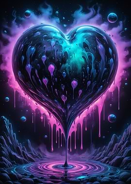 Cosmic Heart Drip