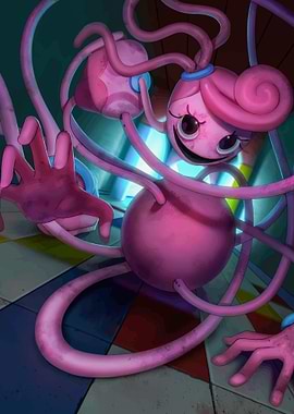 Mommy Long Legs Character Art