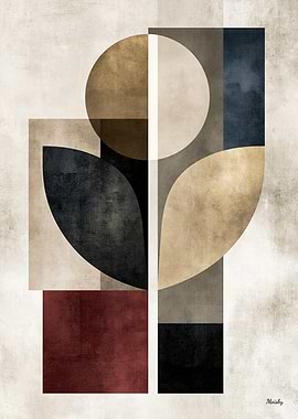 Japandi Botanical Minimalism No. 24 – Quiet Luxury Zen Wall Art