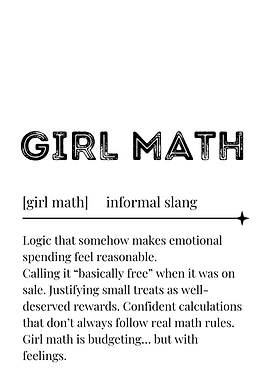 Girl Math Definition
