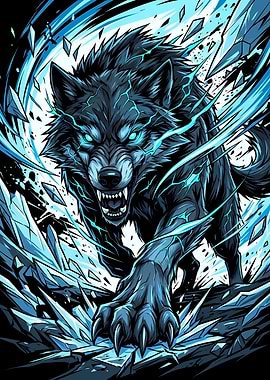 Alpha Wolf of the Frost Storm