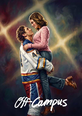 Couple in Hockey Jersey