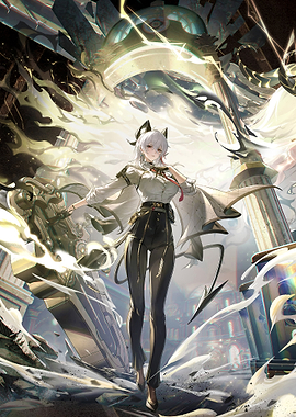Girl with Scythe