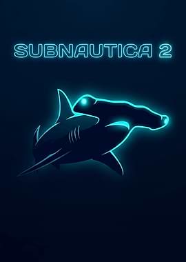 Subnautica 2 Hammerhead Neon Art
