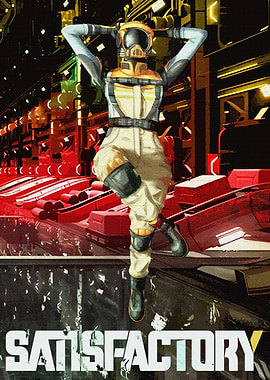 Satisfactory Game Poster