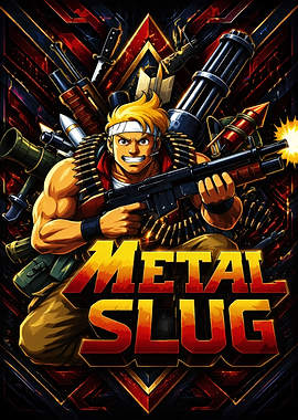 Metal Slug Game Poster