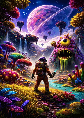 Journey to the Savage Planet Art