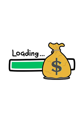 Money Bag Loading Bar