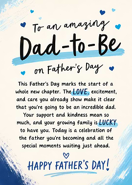 Dad To Be Father’s Day