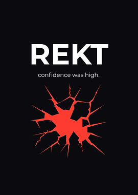 REKT – Black Edition – Minimalist Trading Psychology