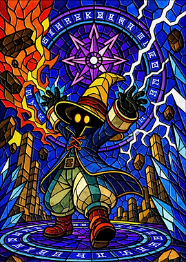 Vivi Ornitier Stained Glass Art