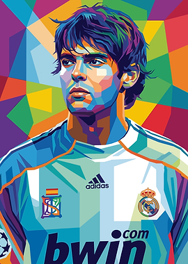 Kaka Pop Art Portrait