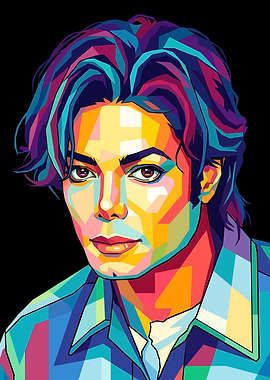 Michael Jackson Pop Art Portrait