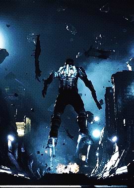 Isaac Clarke in Zero Gravity