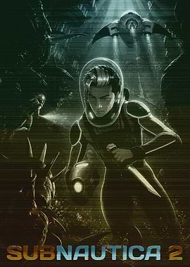 Subnautica 2 Video Game Poster
