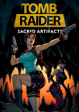 Tomb Raider Sacred Artifacts Comic Art