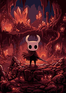 Hollow Knight Red Crystal Cave