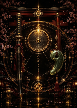 Ancient Symbols of Wisdom, Valor & Benevolence