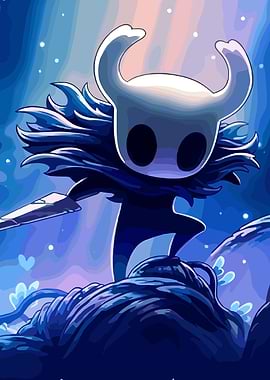 The Knight from Hollow Knight