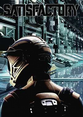Satisfactory Game Poster