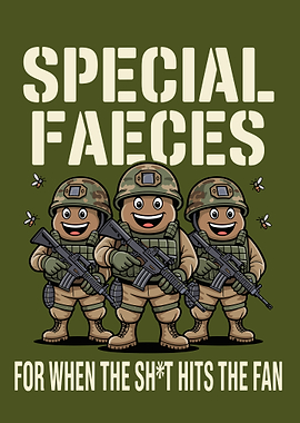 Special Forces Cartoon Soldiers