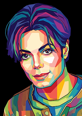 Michael Jackson Pop Art Portrait