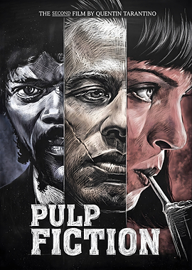 Pulp Fiction Movie Poster