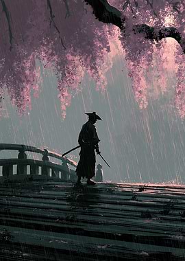 Samurai in the Rain