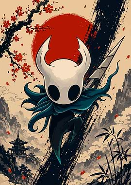 Hollow Knight Japanese Art