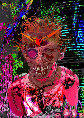 Glitch Art Cyberpunk