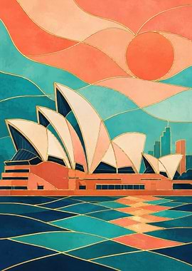 Sydney Opera House Art