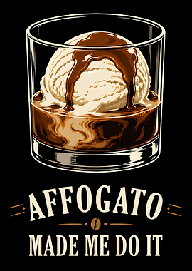 Affogato Coffee Dessert