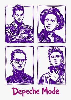 Depeche Mode Band Portrait